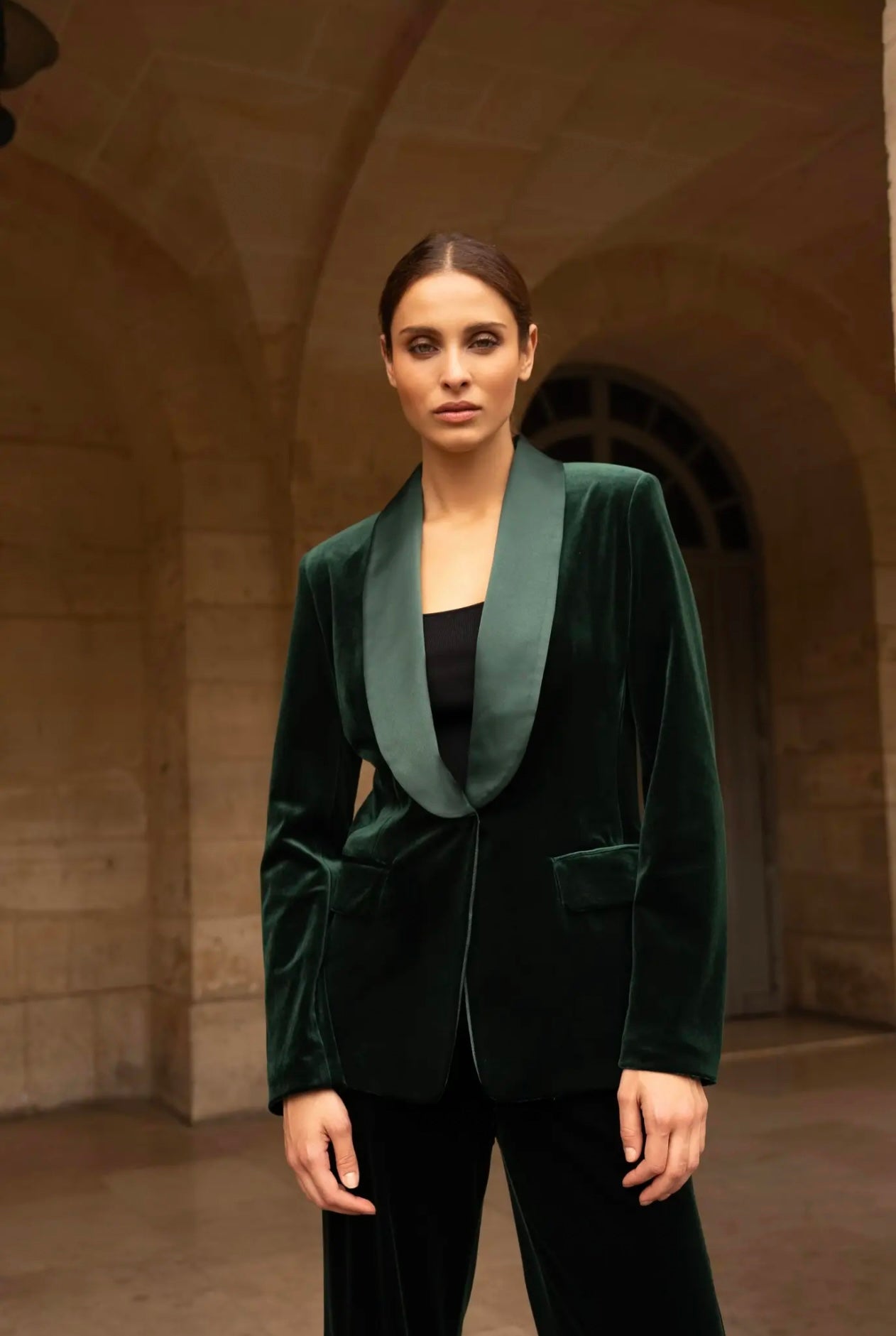 Blaise Velvet Smoking Jacket- AW24 Best Seller