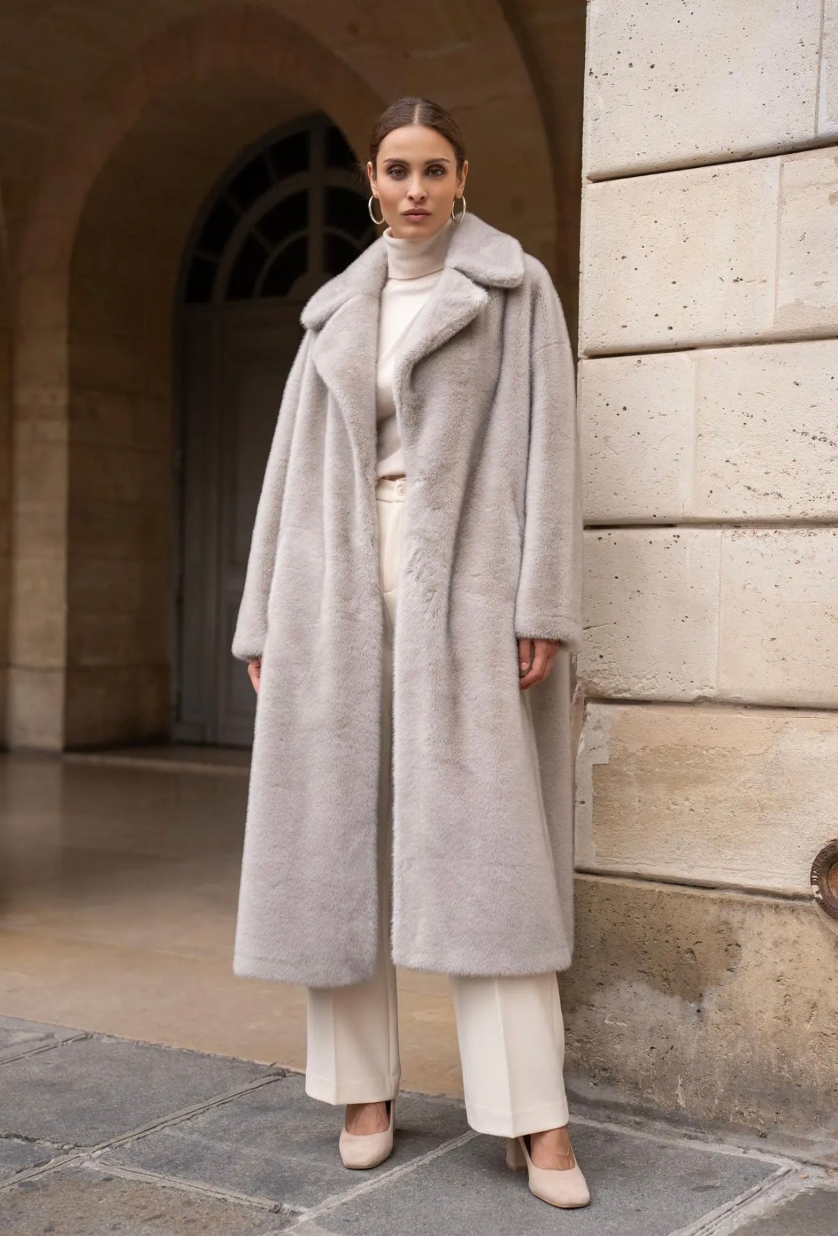 Luxury Faux Fur Coat