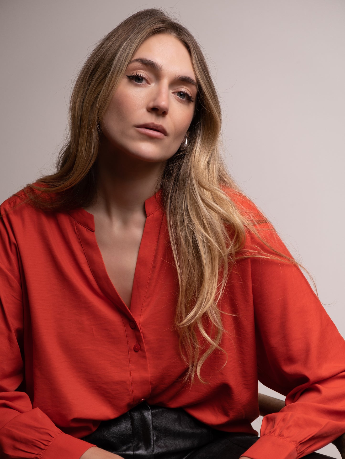Aurora Shirt - Red