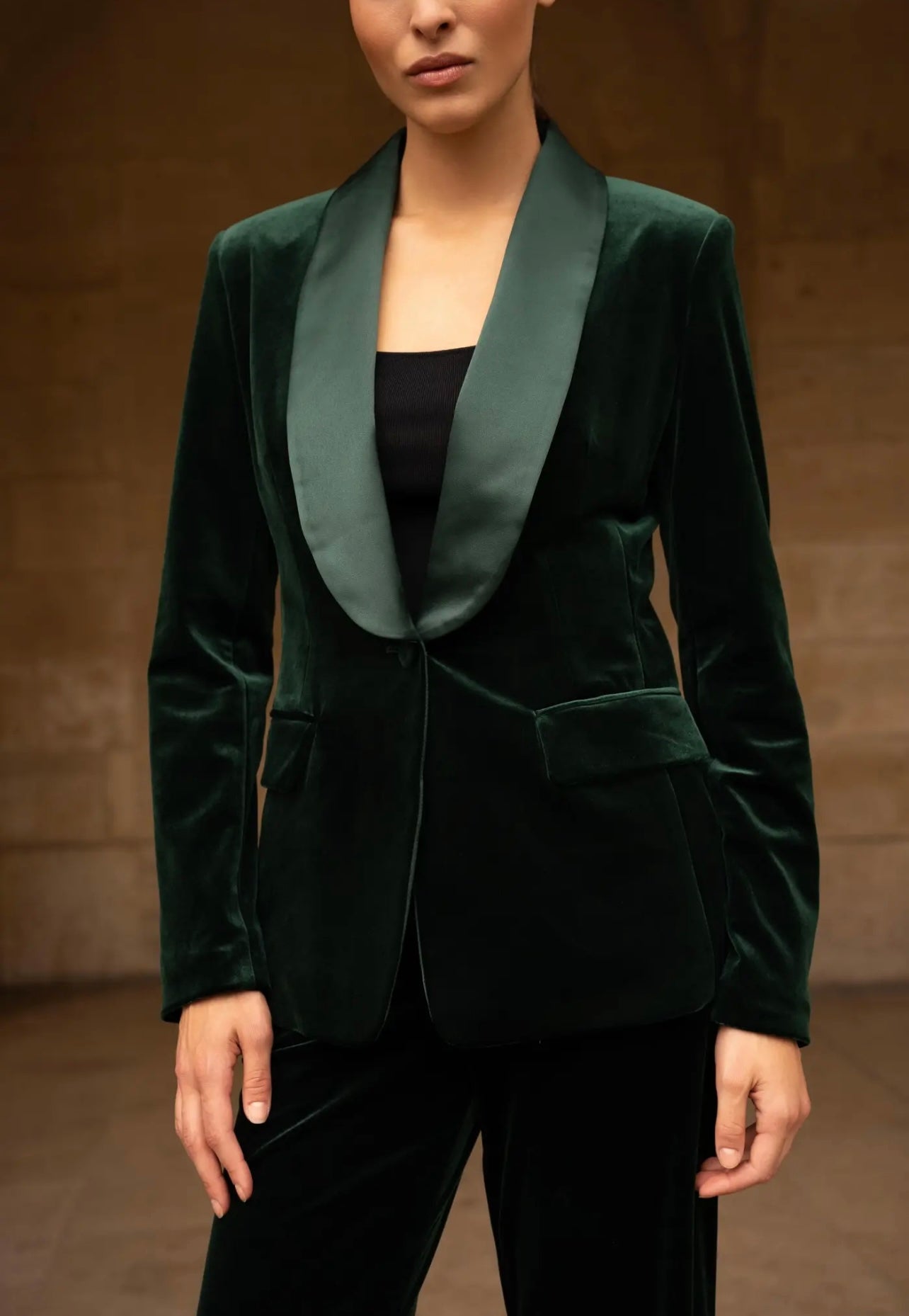 Blaise Velvet Smoking Jacket- AW24 Best Seller