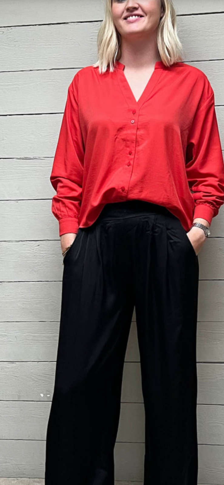 Aurora Shirt - Red