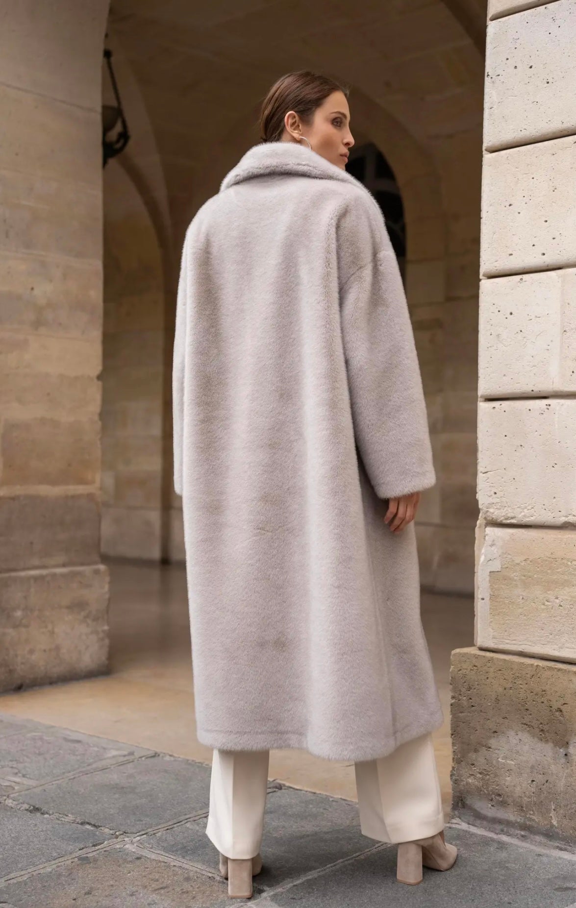 Luxury Faux Fur Coat