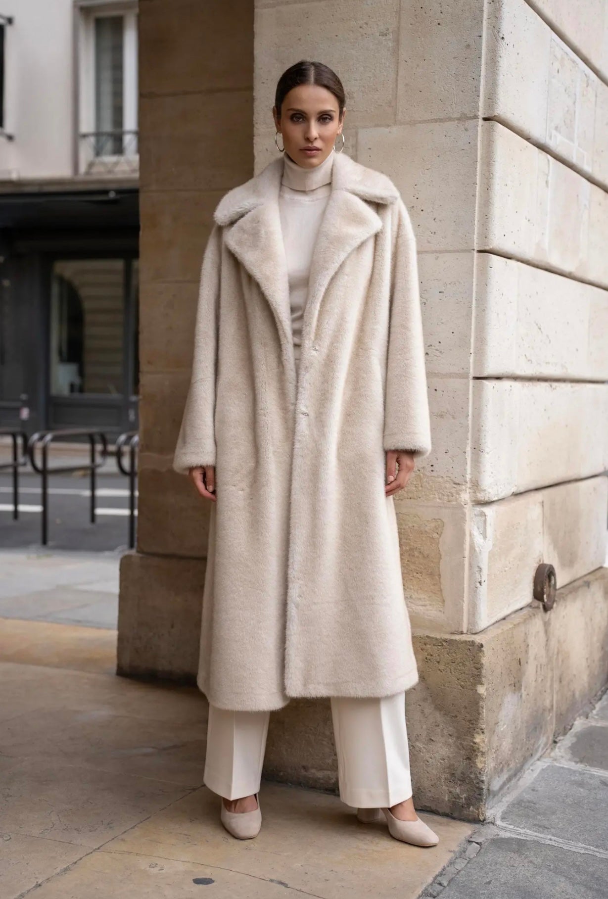 Luxury Faux Fur Coat