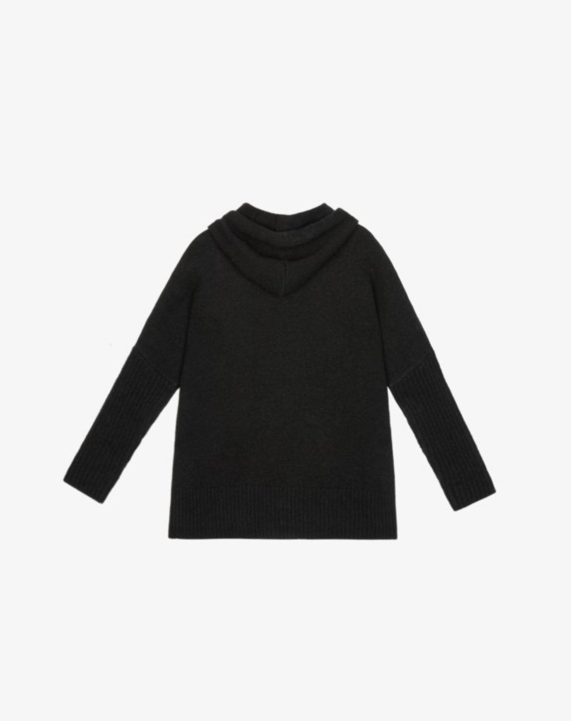 Vicka Hooded Sweater - Black