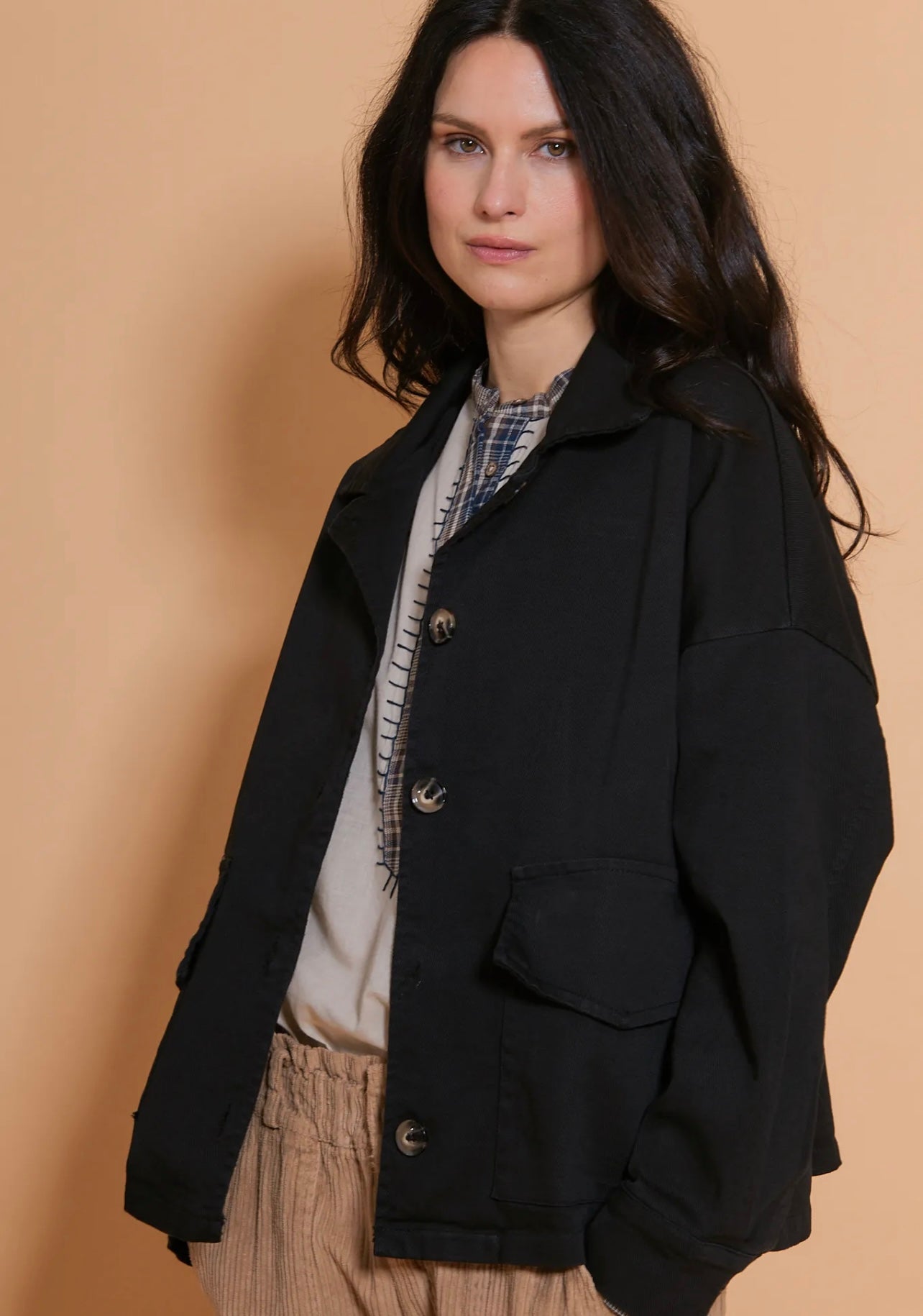 Valerie Navy Jacket