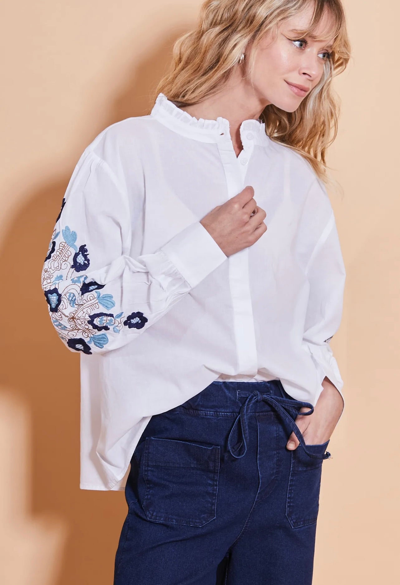 Tippy Embroidered Shirt