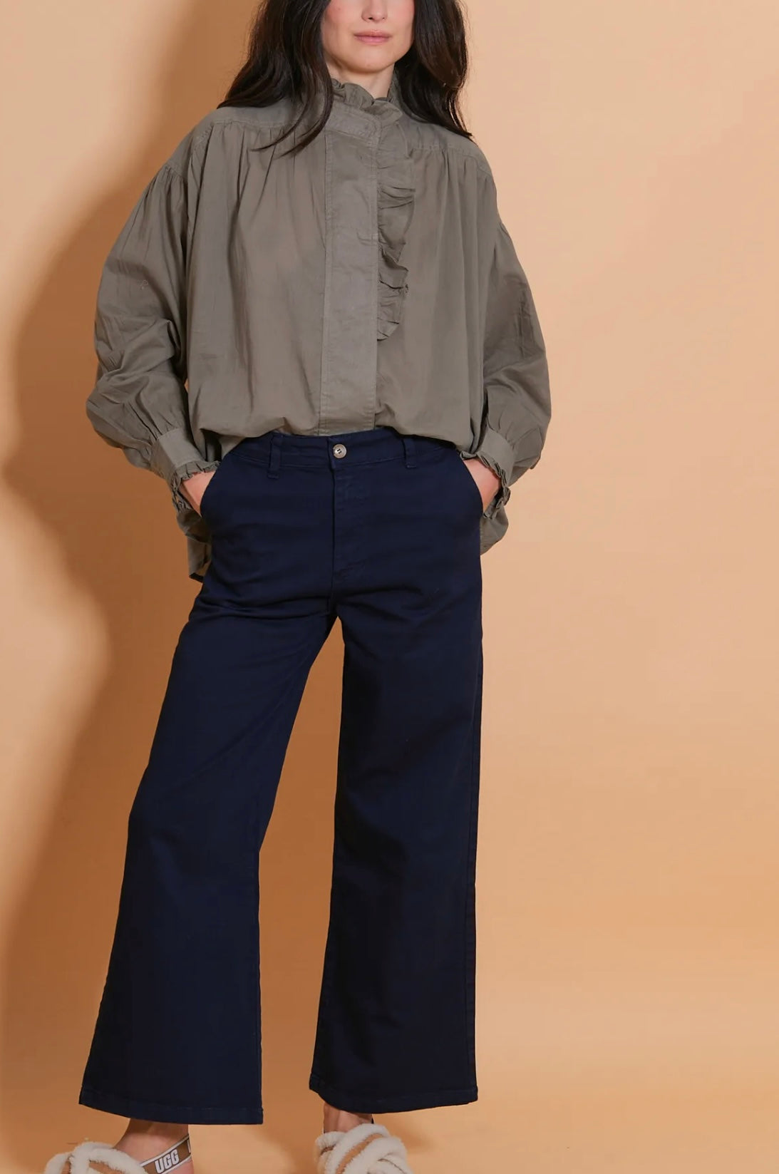 Pia Trouser - Navy