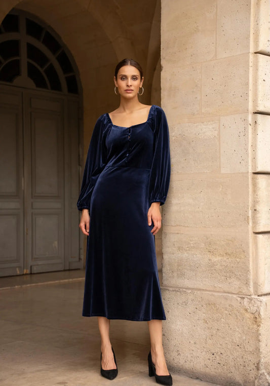 Ella Velvet Dress