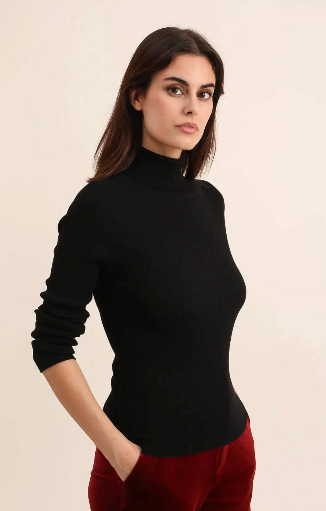 Jessica Roll Neck Jumper - 3 colours/One Size