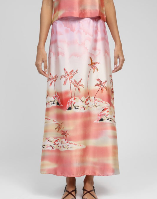 Pink Cabana Skirt